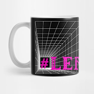 Name Lena. Geometry Mug